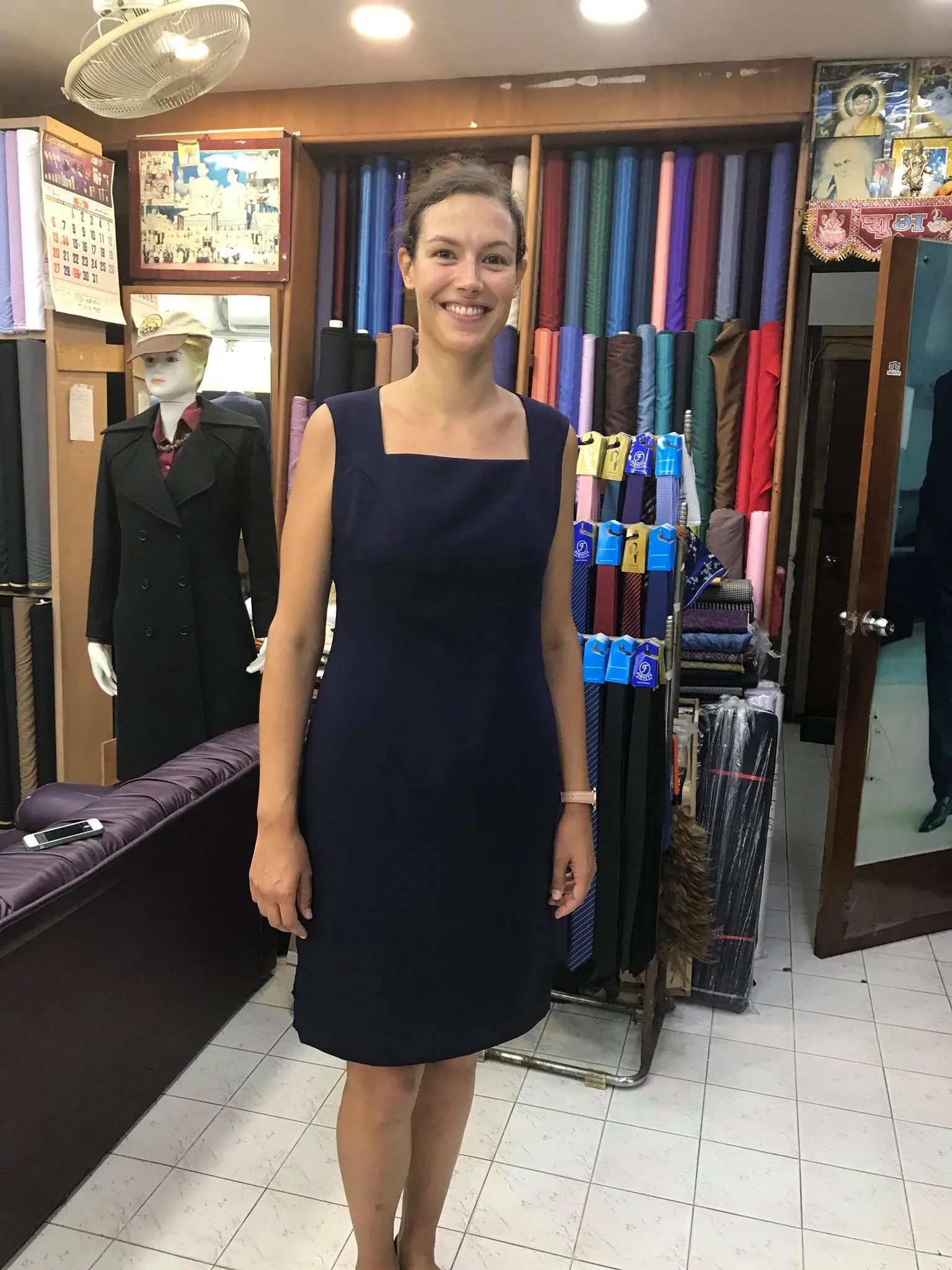 Woman in tailored formalwear